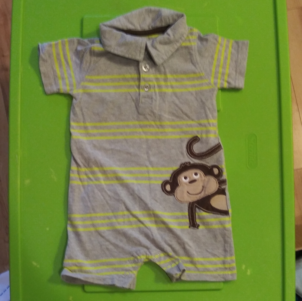 Carter's Super-fun infant boys polo one pc